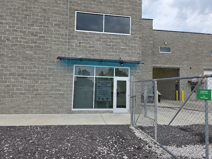 SH OH Truck Repair office entrance and customer reception area